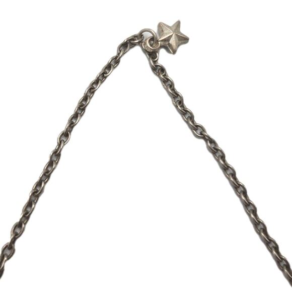 Middle Eastern Tribal Jade Bead 3-Strand Statement Necklace Silvertone Charms - Picture 7 of 8